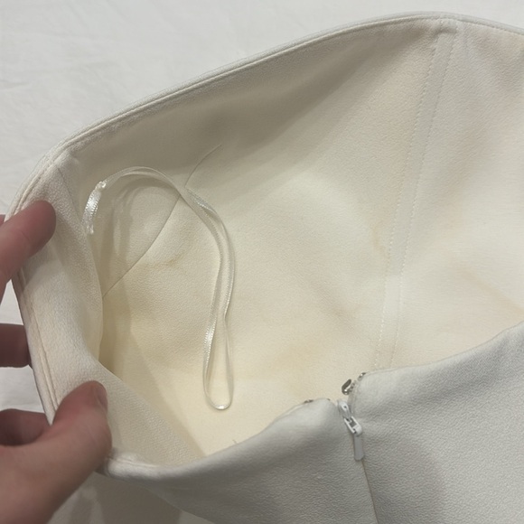 Safiyaa Rowan white feather dress detailing size 4 - Picture 14 of 16